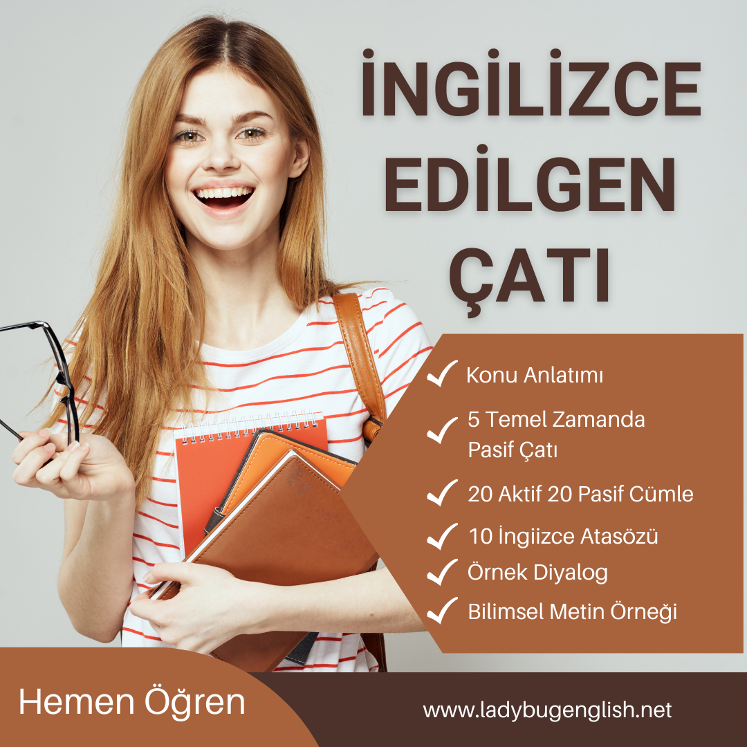 İngilizce Edilgen Çatı