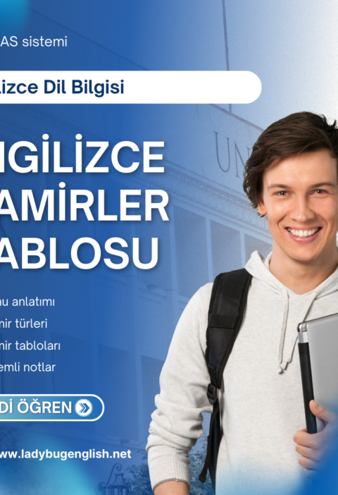 ingilizce zamirler tablosu