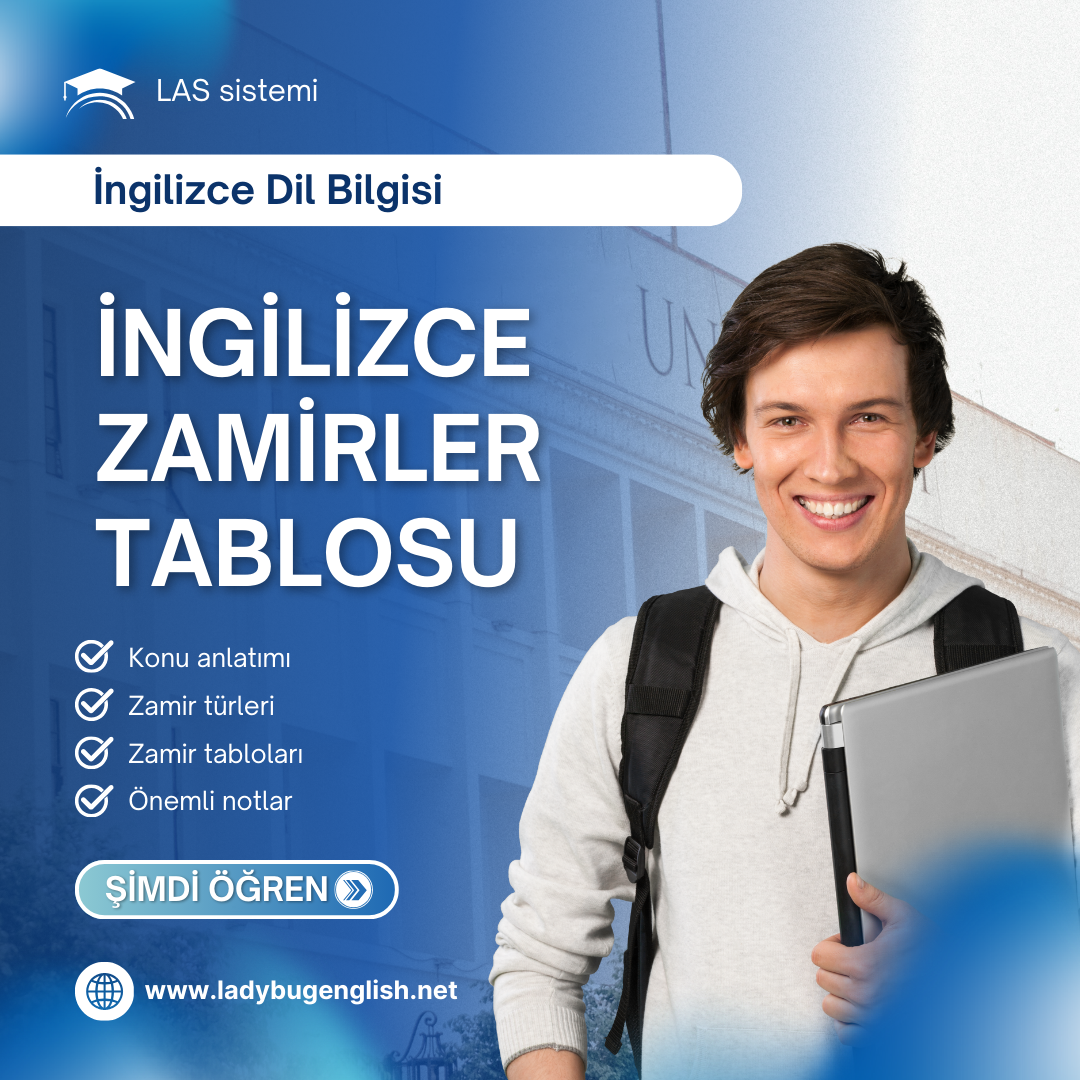 ingilizce zamirler tablosu