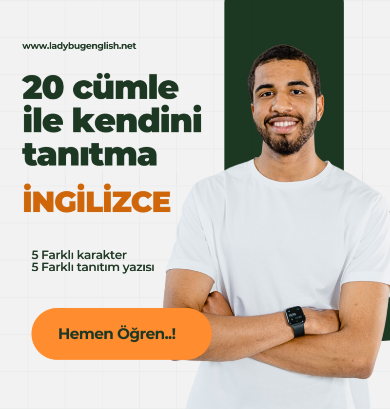 20 cümle ile kendini tanıtma