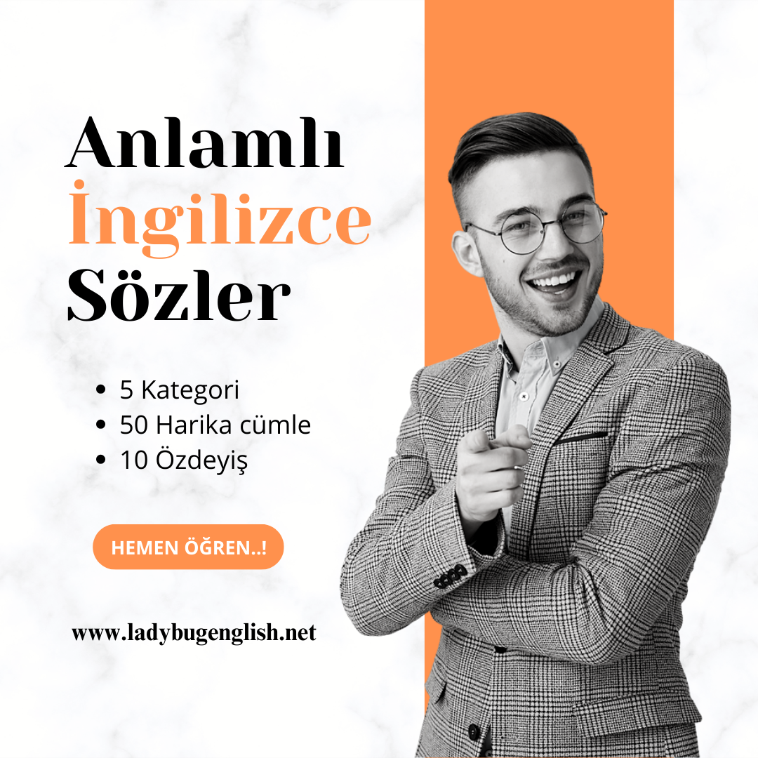 anlamlı ingilizce sözler
