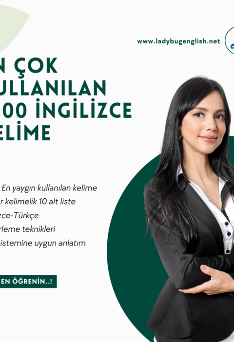 en çok kullanılan 1000 ingilizce kelime