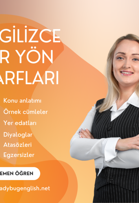 ingilizce yer yön zarfları