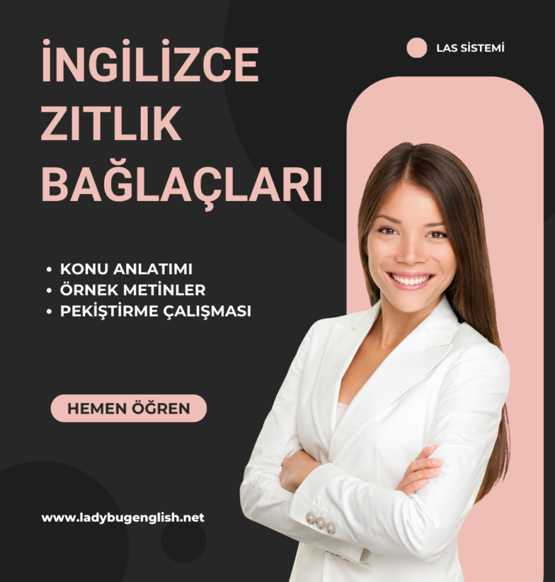 ingilizce zıtlık bağlaçları