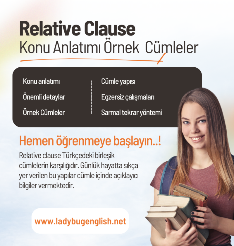 relative clause örnek cümleler