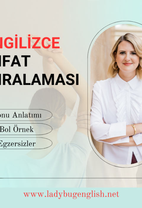 ingilizce sıfat sıralaması