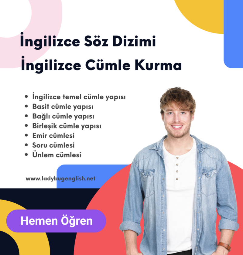 ingilizce söz dizimi