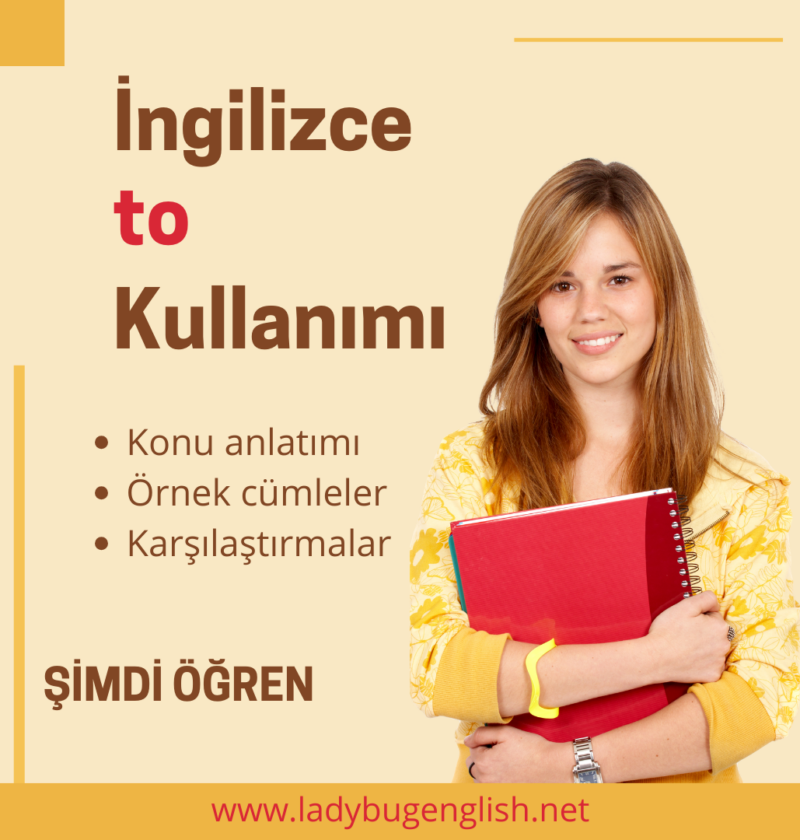 ingilizce to kullanımı